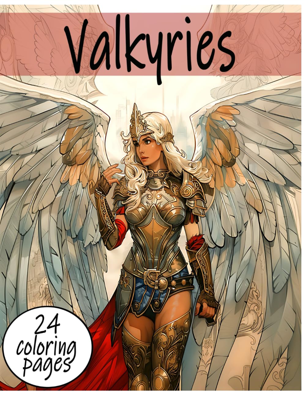 Valkyries: A Majestic Coloring Book
