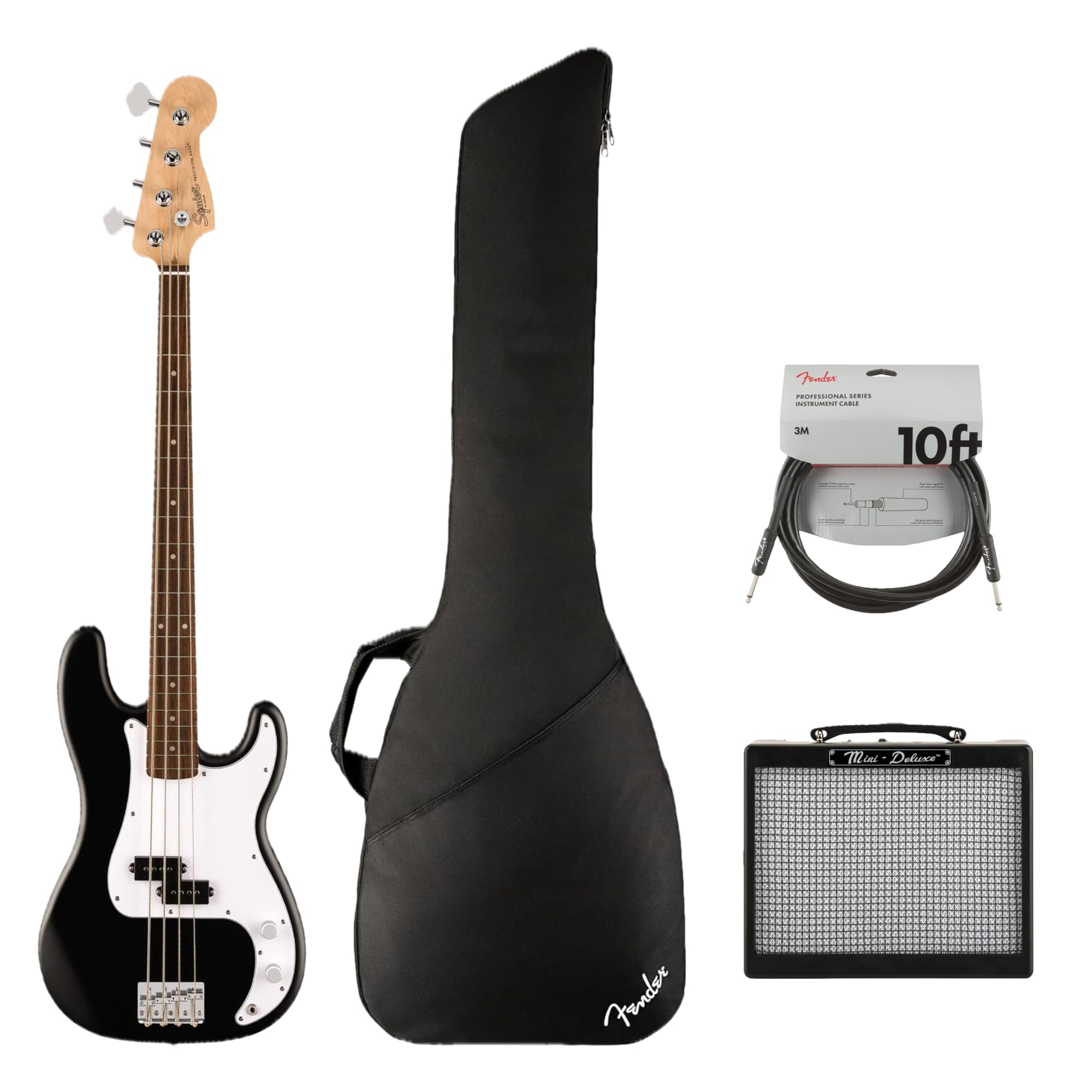 Amazon.com: Fender Squier Debut Series Precision Bass Guitar