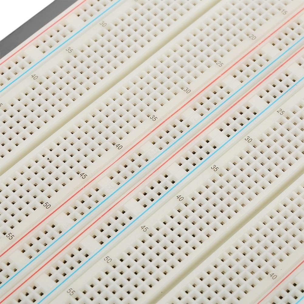 Regun Breadboard, 1660 Points trous Plug-in Test Bed Breadboard Soudure sans essai Circuit