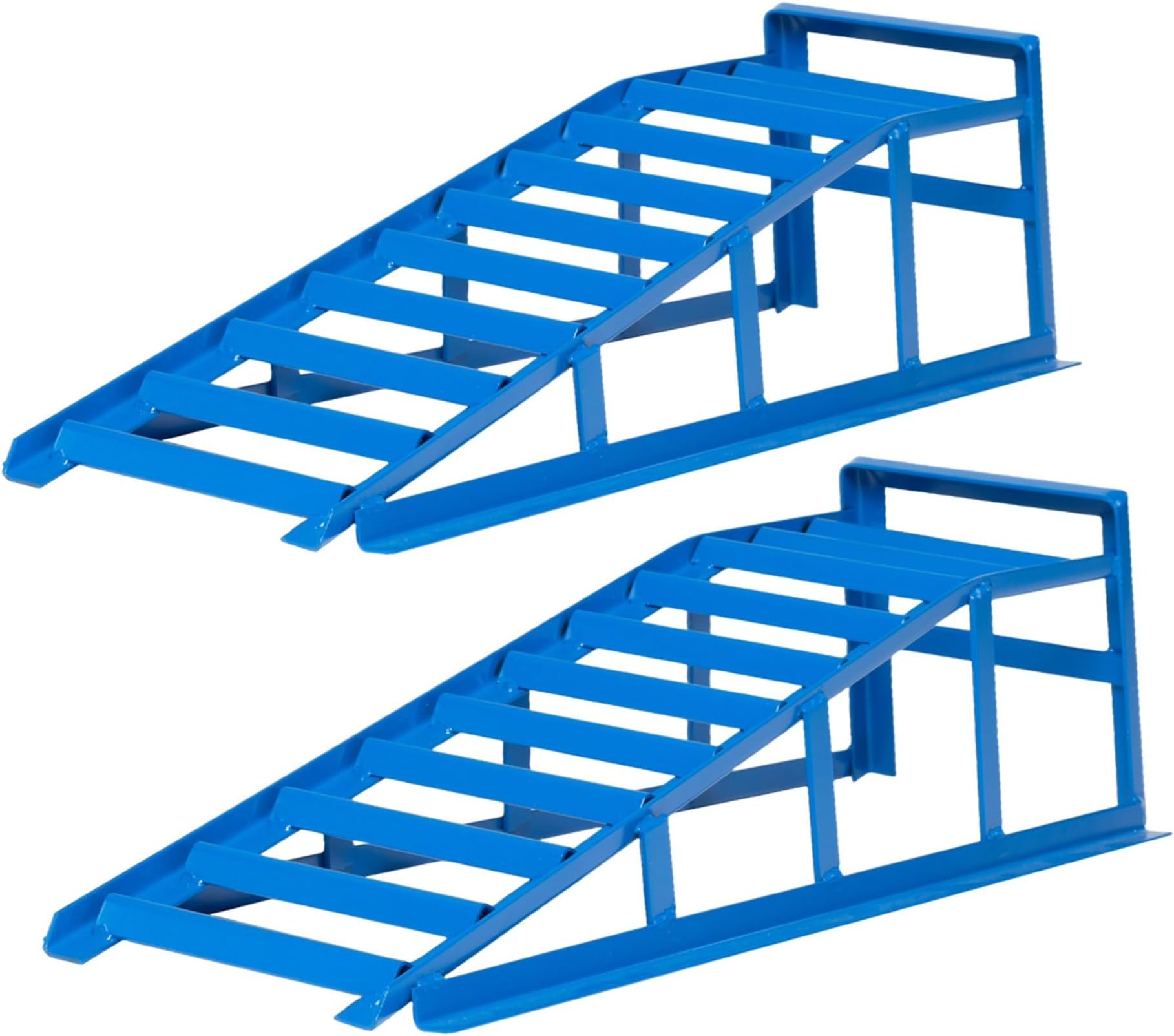 Cartrend Access ramp kit, extra sturdy and wide, load 1.6 tons per each pair, tire distance up to 225 mm, Blue