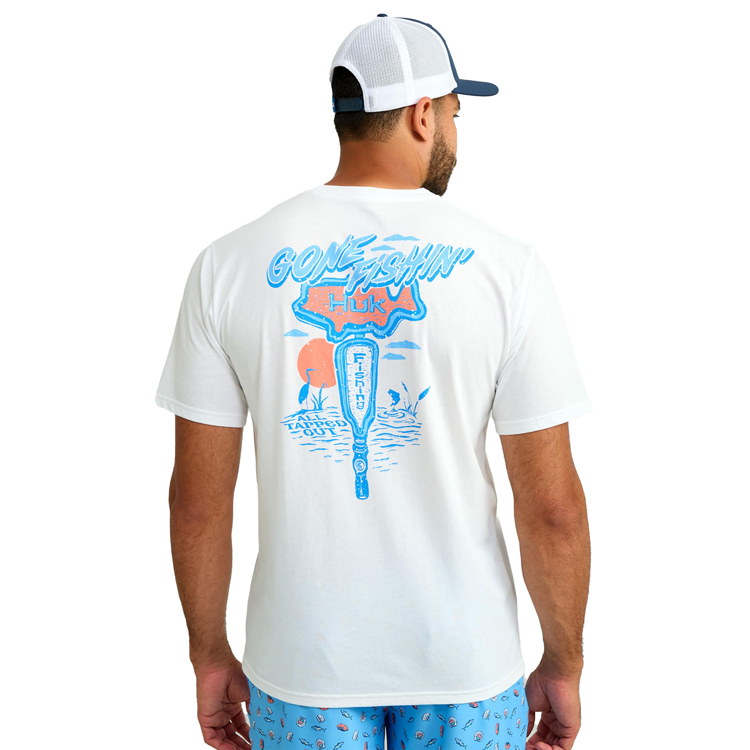 HUK Mens Performance Fishing Logo Tee, Short Sleeve T-Shirt for Men — view 75