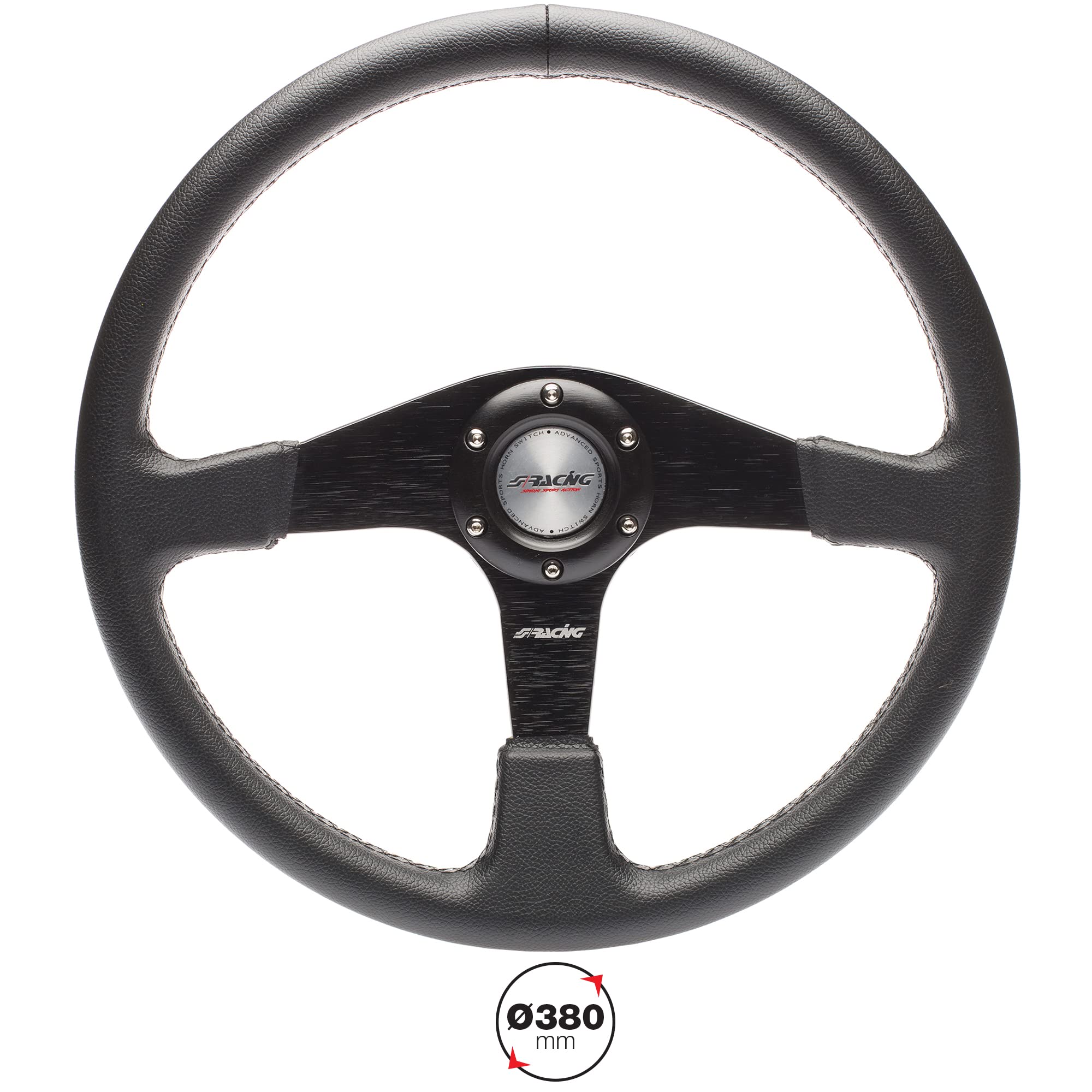 Simoni Racing Spa DEF/P Defender Volant Sport, Noir