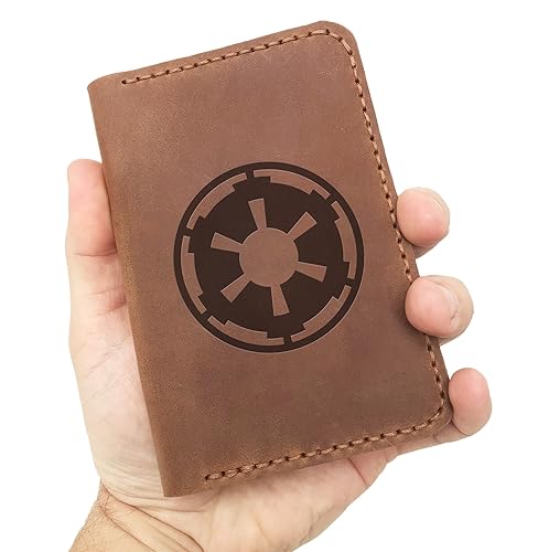 StarWars Passport Holder Galactic Empire, Leather Passport Cover For Men, Handmade Personalized Passport Wallet, Gift for Traveler, Passport Case,