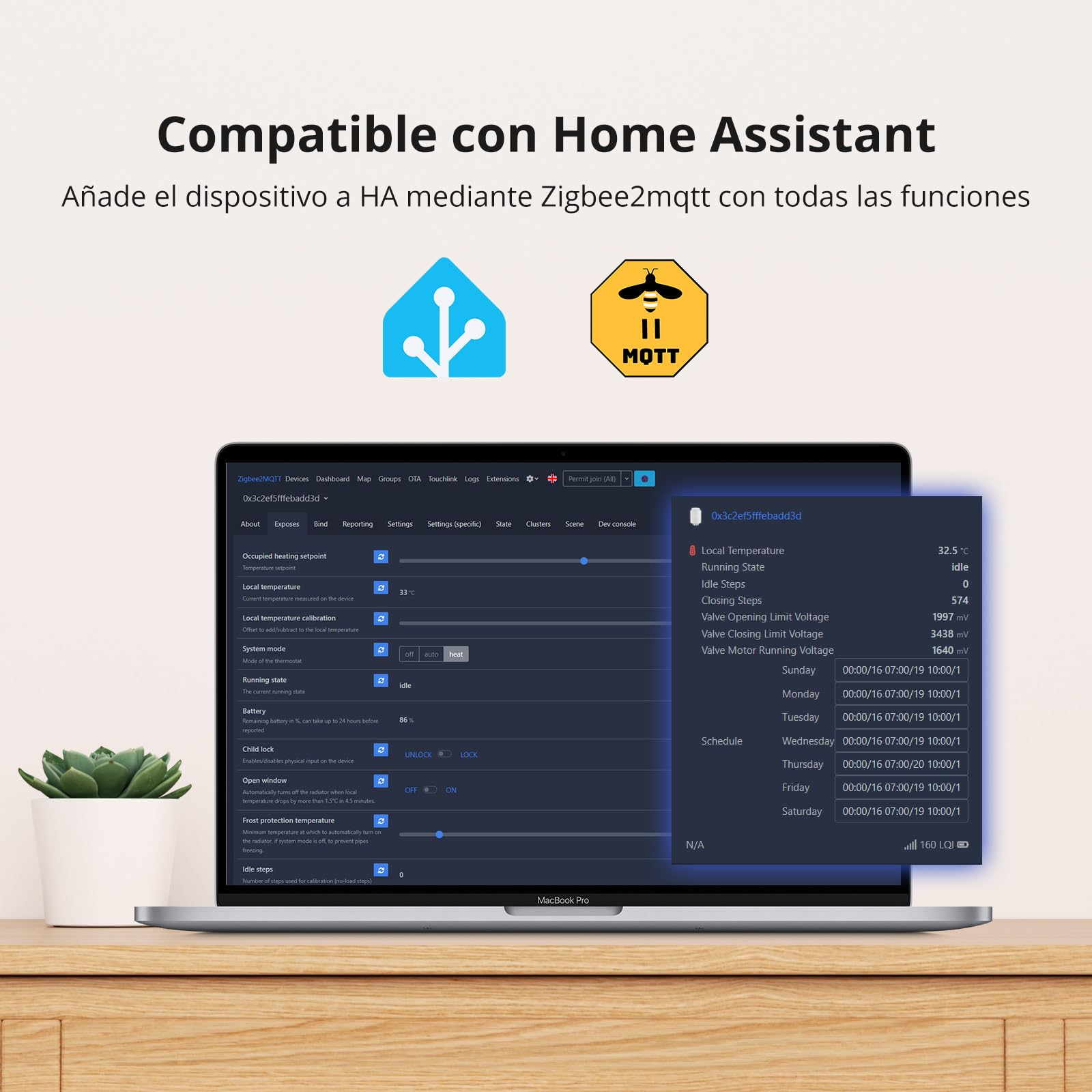 SONOFF Cabezal Termostático Inteligente Zigbee para Válvula Termostática de Radiador 1pcs. Regulador de Temperatura, Pantalla LED, Requiere Zigbee 3.0 Hub. Control por Voz