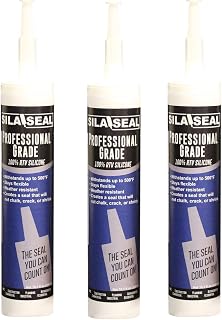 High Temp Silicone Sealant, 100% RTV Silicone- Black (Qty 3)