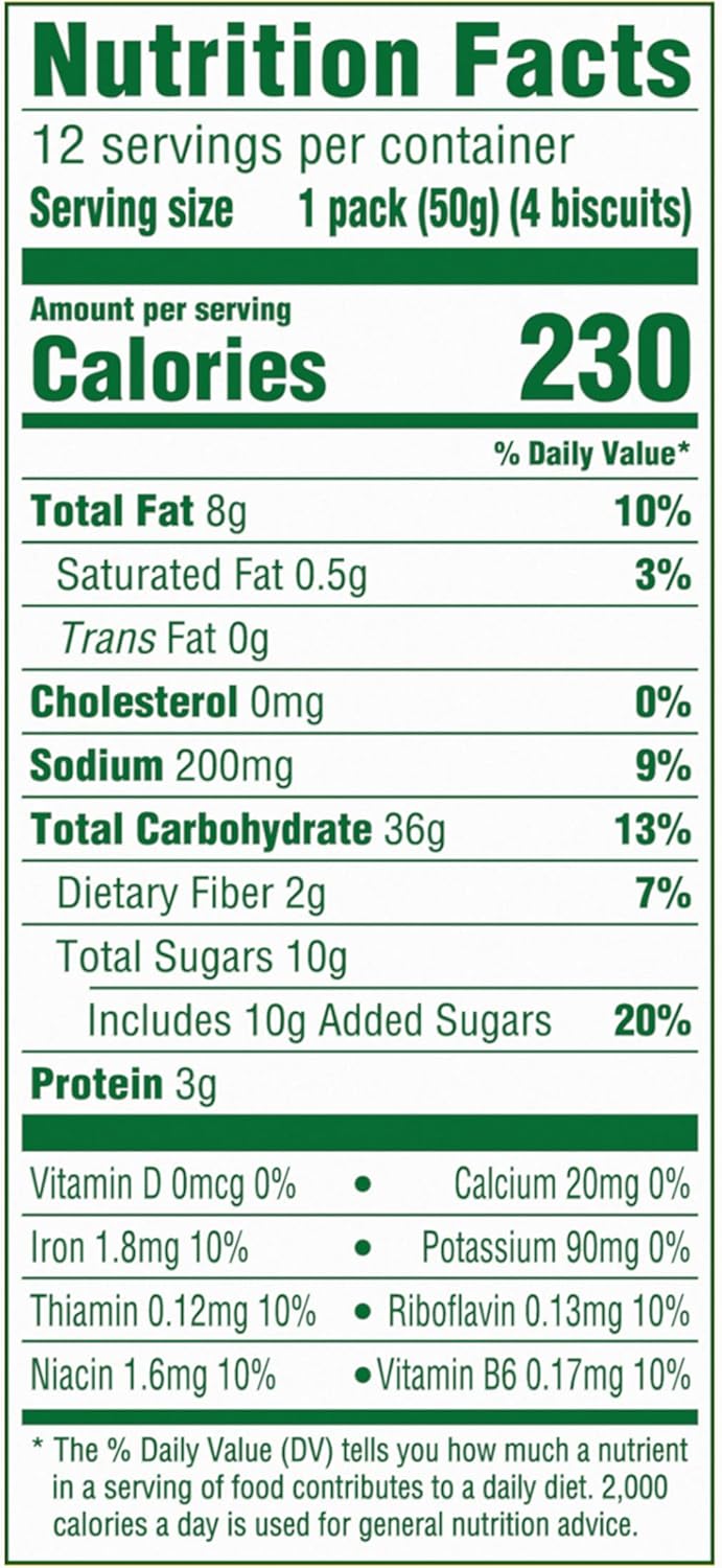 beita Breakfast Bars Biscuits, Cinnon Brown Sr, 8 Pas