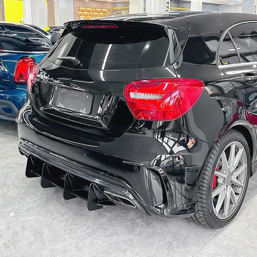 Diffuseur Pare-Chocs Arrière pour Benz Classe A W176 AMG 2013-2018