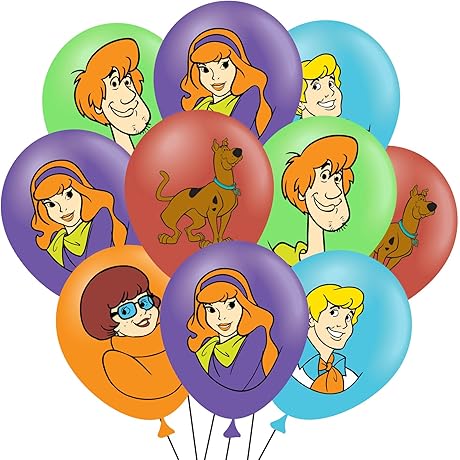 Scooby Doo Party Decoration Balloons [30 Pack]