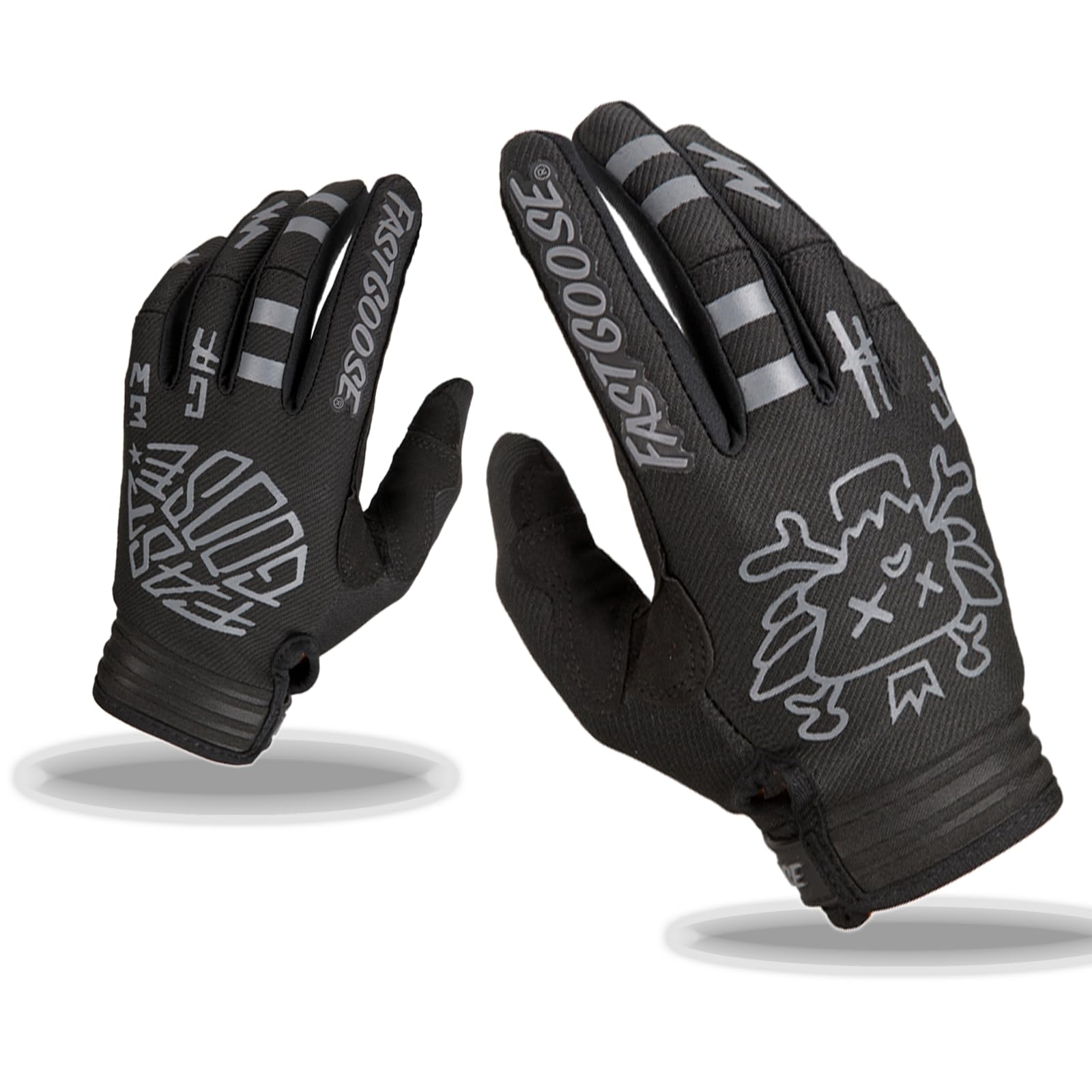 Mountain Bike Gloves for Men Breathable Anti-Slip Womens Cycling Lightweight Glove for MTB Motocross Racing Dirtbike