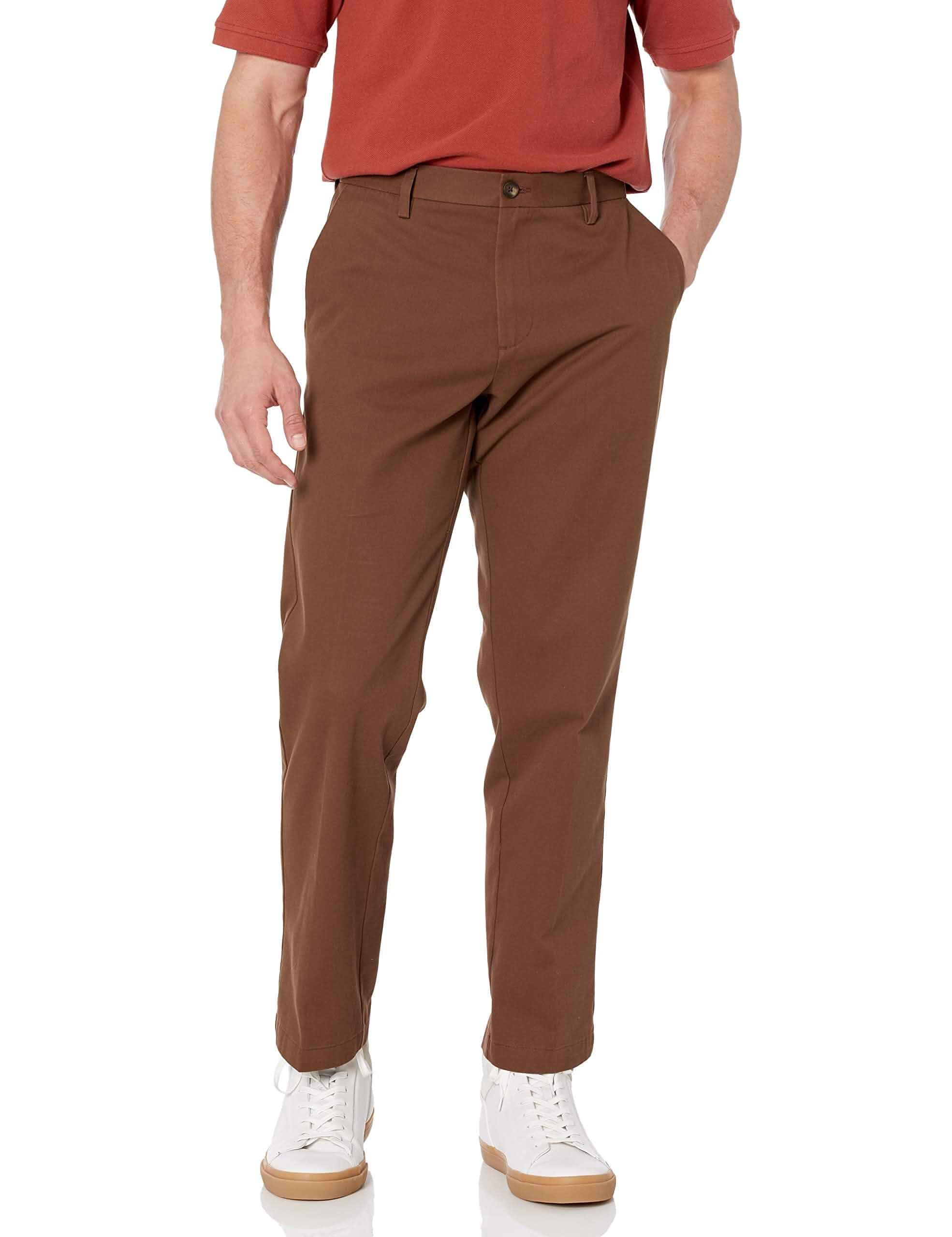 Amazon Essentials Men's Classic-Fit Wrinkle-Resistant Flat-Front Chino Pant (Available in Big & Tall) Chino Pants