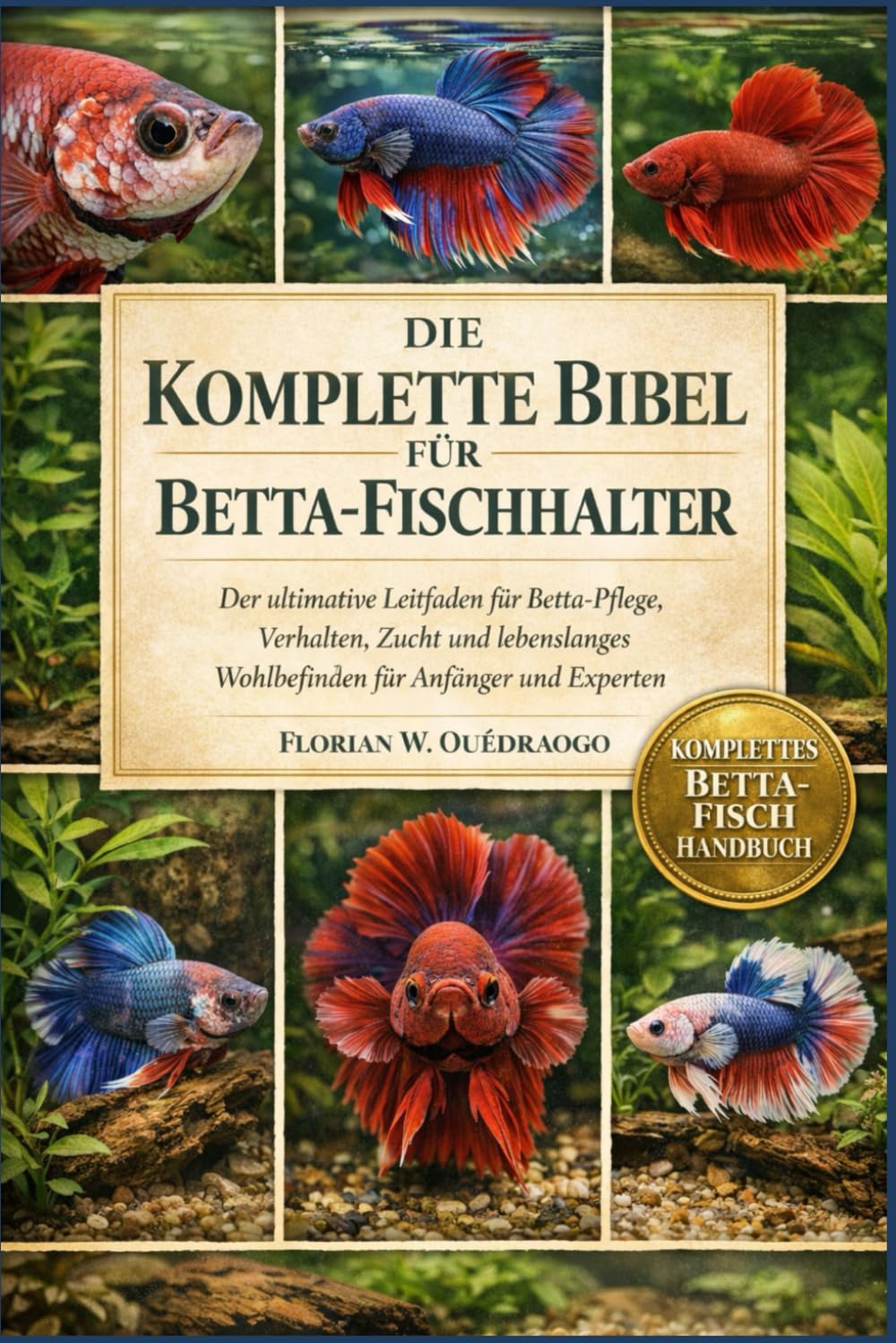 DIE KOMPLETTE BIBEL FÜR BETTA-FISCHHALTER: Der ultimative Leitfaden für Betta-Pflege, Verhalten, Zucht und lebenslanges Wohlbefinden für Anfänger und Experten