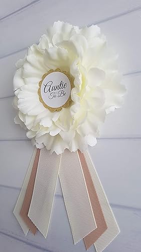 Miniatura 5 de Banda para mamá y papá para ser Pin  Banda y ramillete para baby shower  Hecho a mano en Estados Unidos