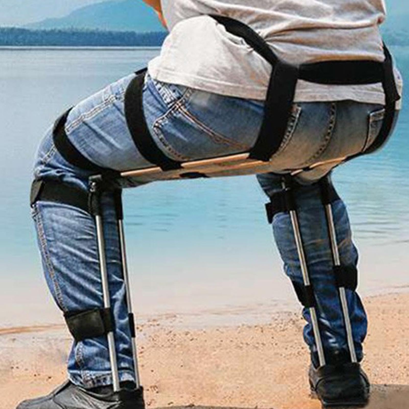 Amazon｜インビジブルチェア、チェアパンツ - 椅子のない椅子の