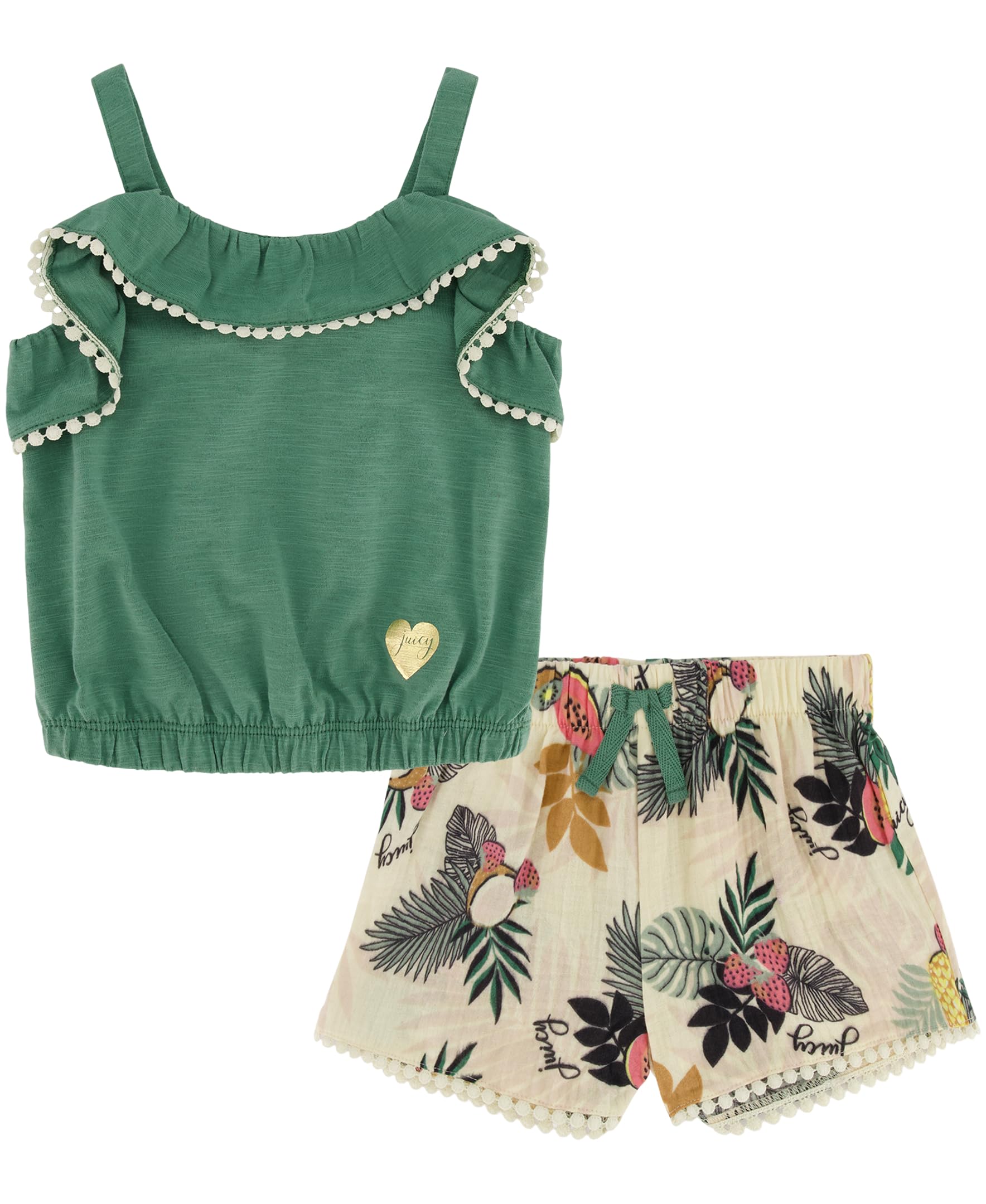 Juicy Couture Boys 2 Pieces Short Set