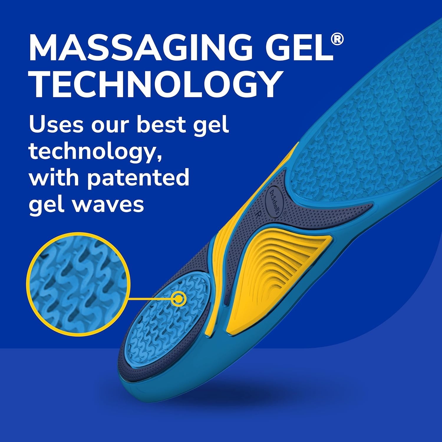 Dr. Scholl's Massaging Gel Insoles for Men-1 Pair