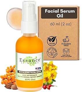 Suero facial revitalizante orgánico - Antioxi...