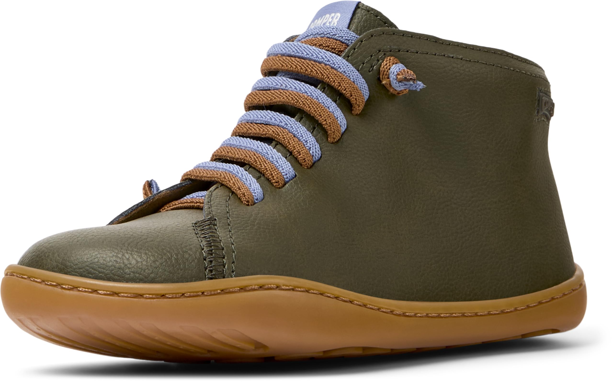 Camper Peu Cami 90019 Basket Bootie, Dark Green 125, 30 EU, Dark Green 125, 11.5 UK Child