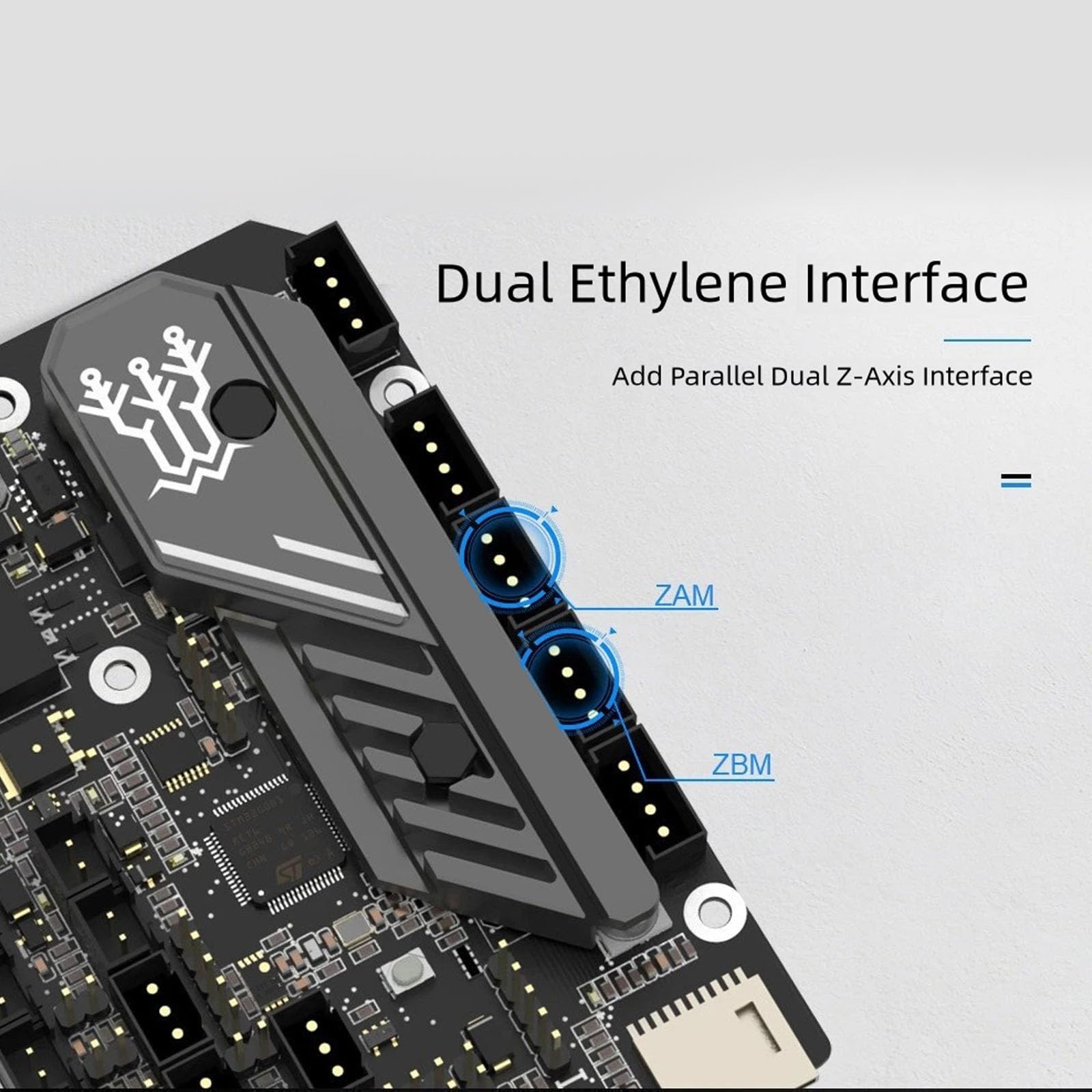 Placa controladora de ejecución y pantalla compatible con recuperación de pérdida de energía central de doble zona, sin sensores, para actualizaciones, asistencia técnica