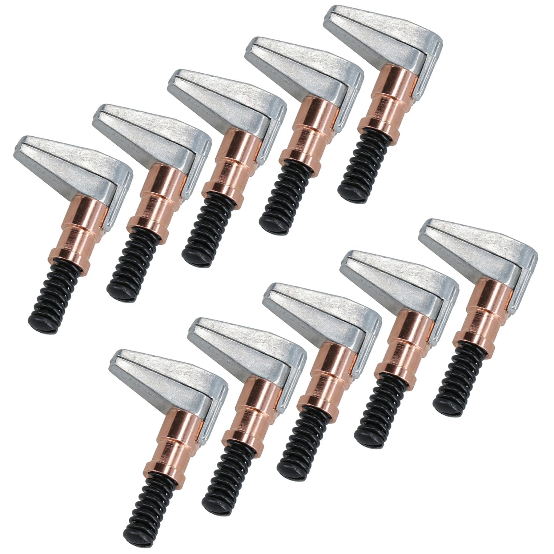 Colliers de fixation Cleco Edge fin bout 1" x 20mm | Lot de 10 pour serrage précis