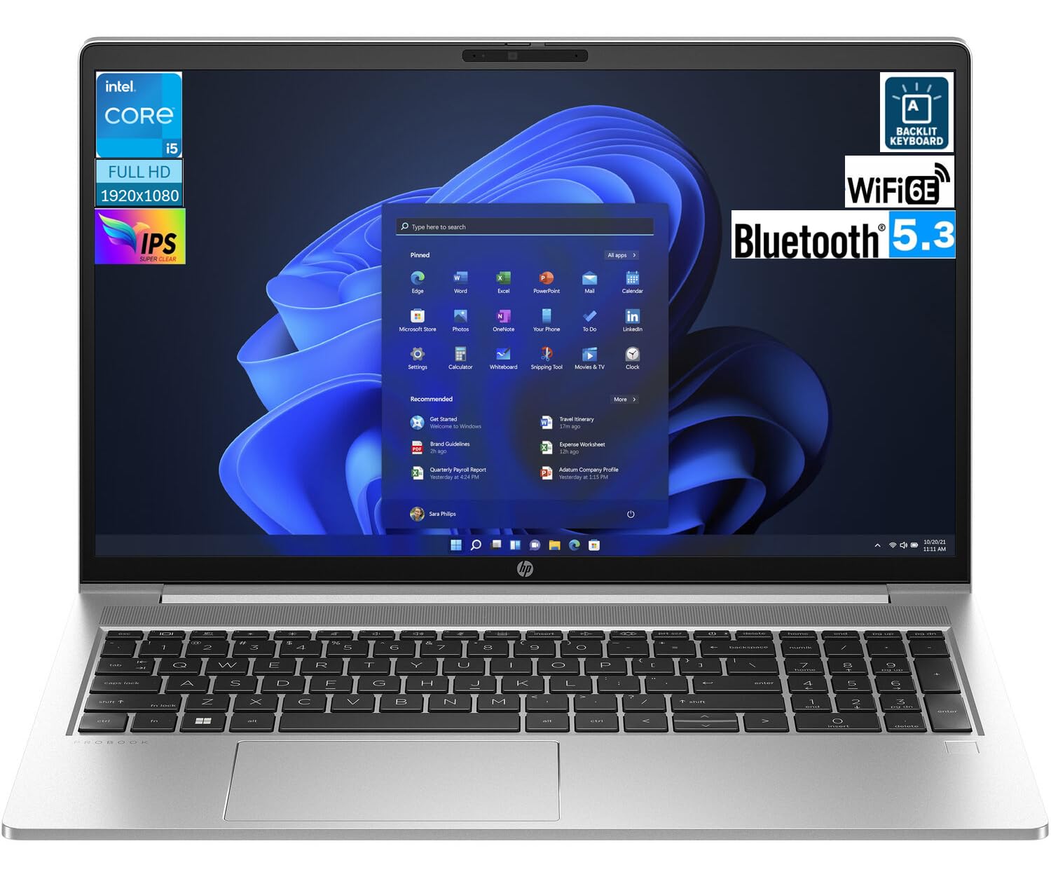 Amazon.com: HP ProBook 450 G10 Business Laptop 15.6
