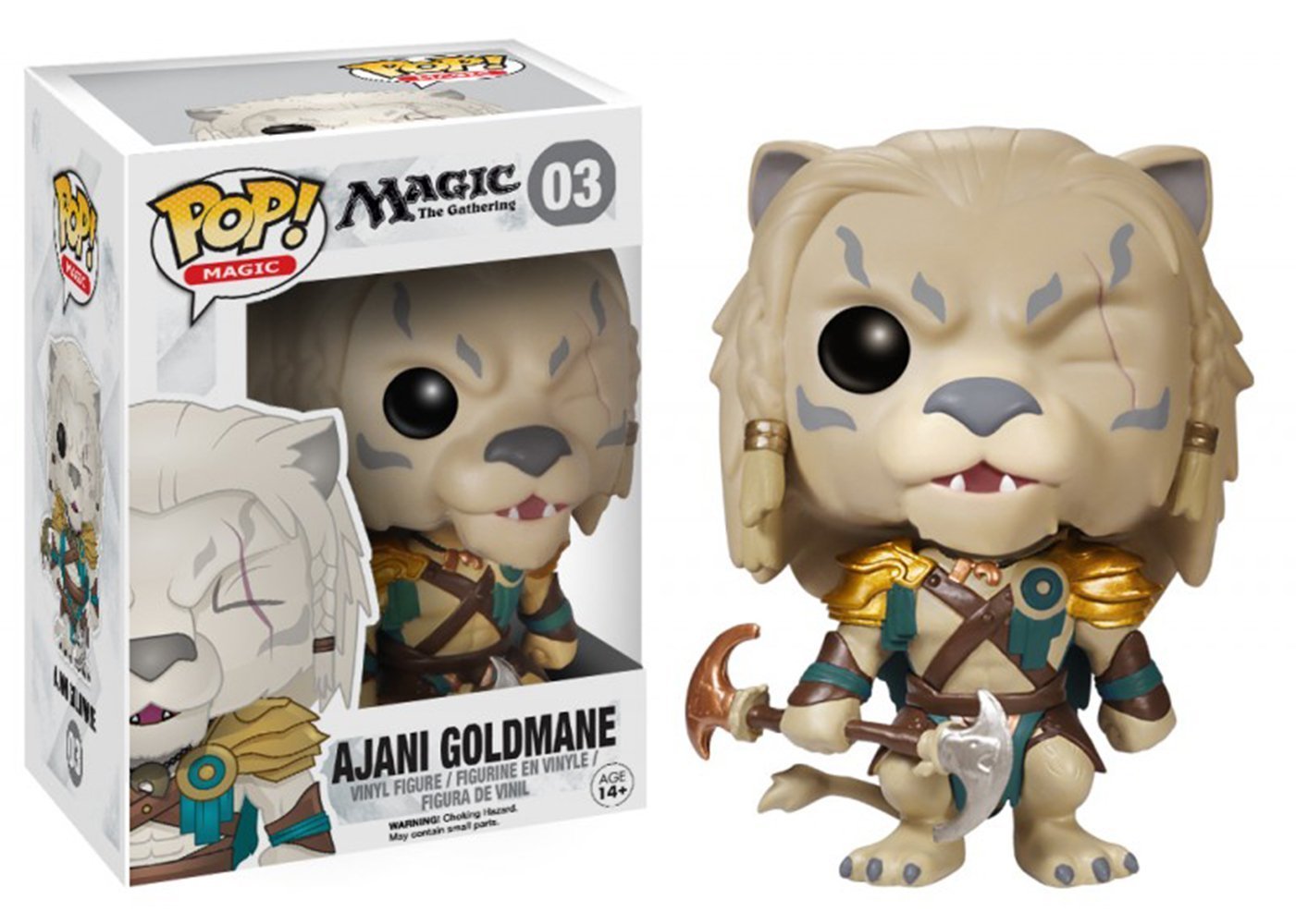 マジック・ザ・ギャザリング アジャニ ファンコ ポップ POP! FUNKO Amazon.com: Funko Pop! Games: Magic The Gathering - Ajani Goldmane