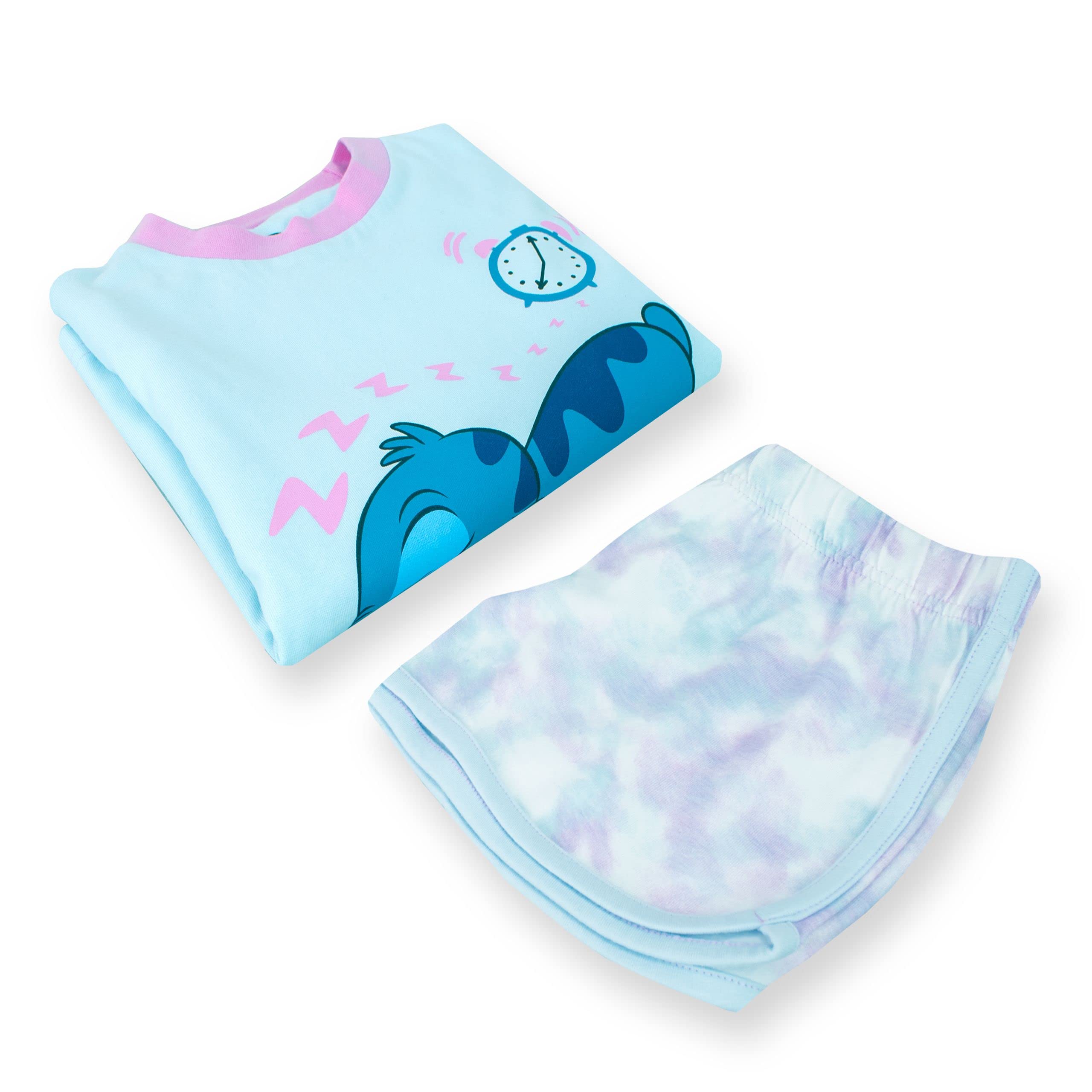 Disney Pijama Stitch | Pijama Niña Tie-Dye | Pijamas Lilo Y Stitch Chicas