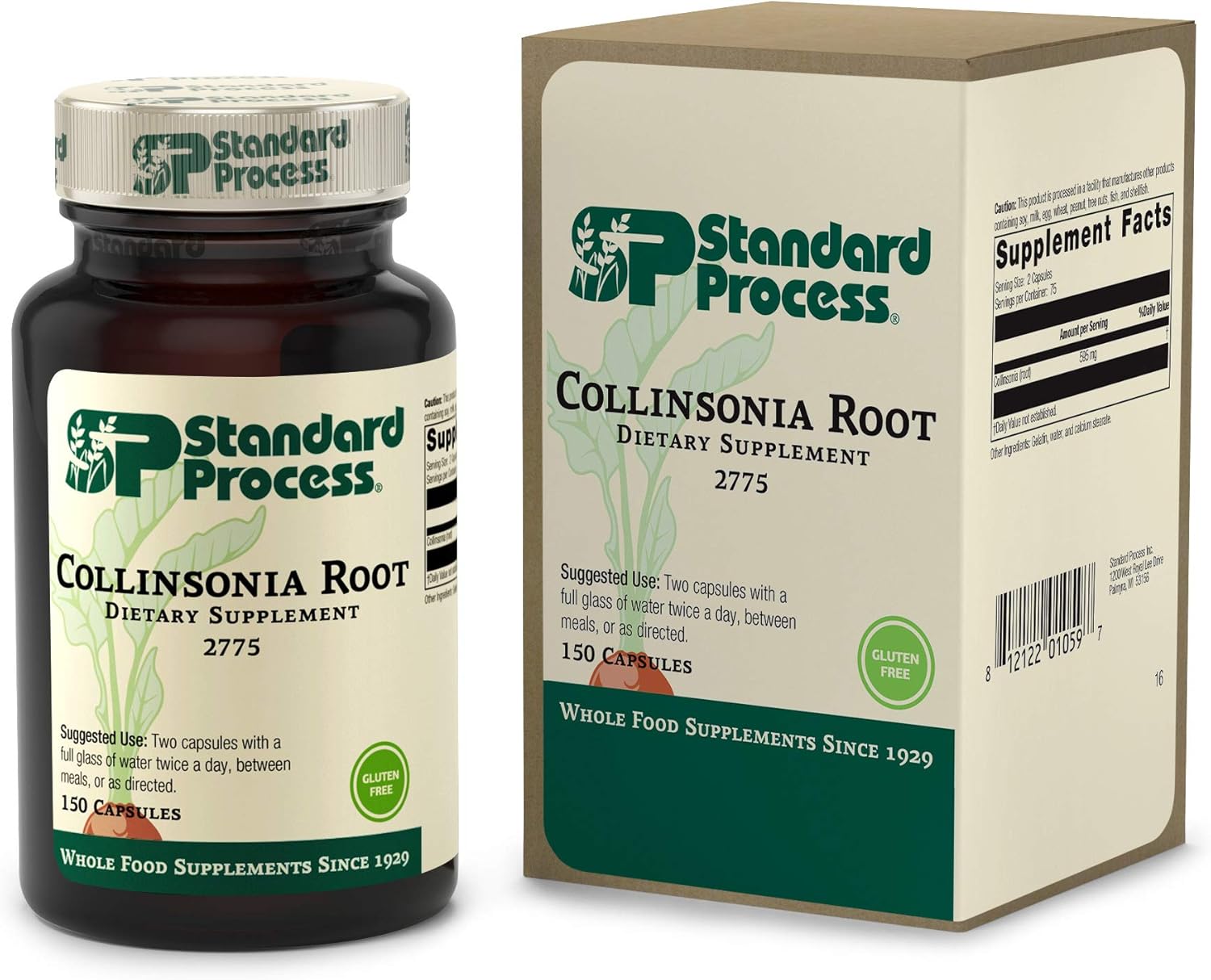 Buy Standard Process Collinsonia Root Whole Food Vascular Supplement