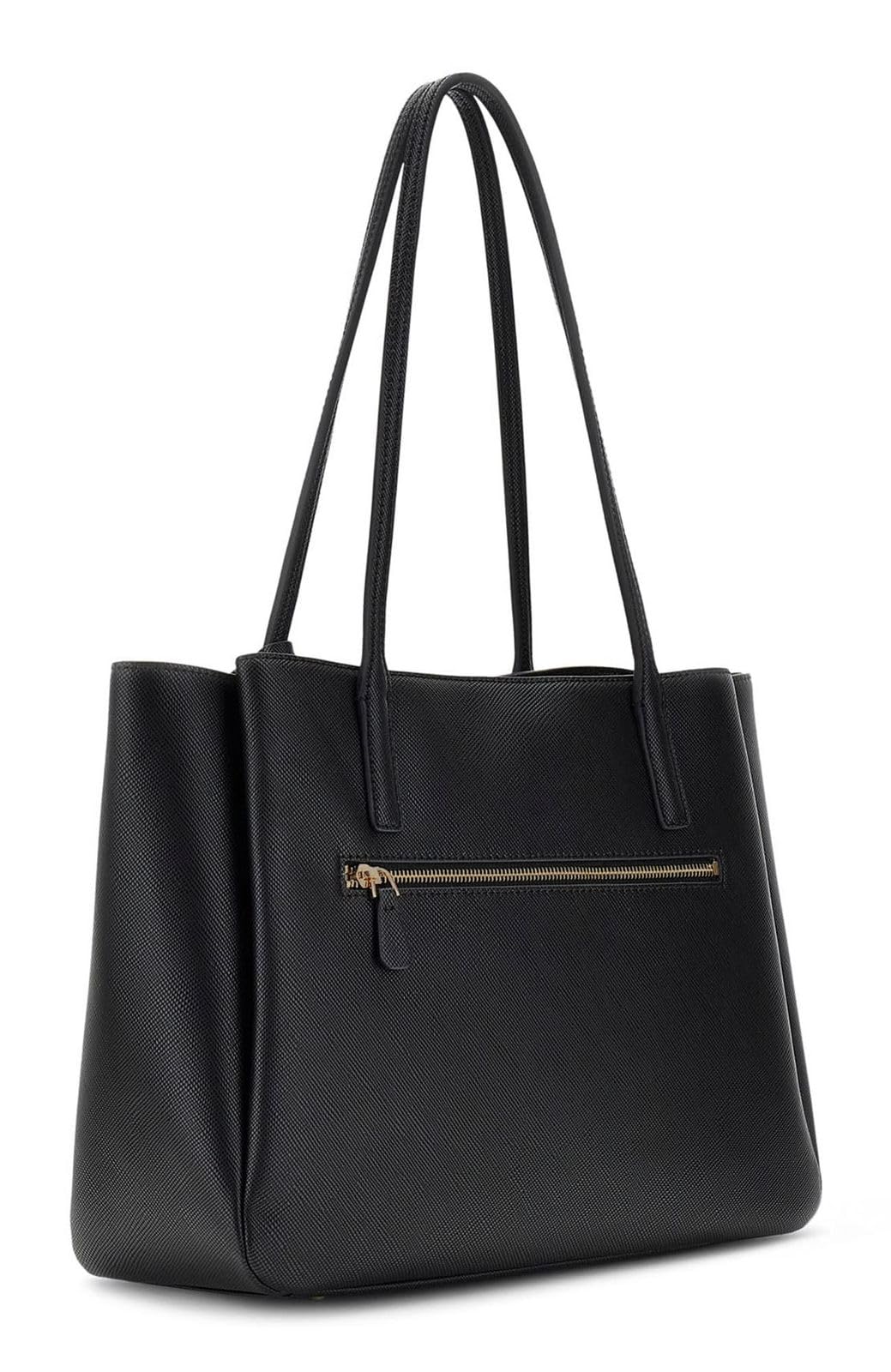 GUESS borsa a tracolla borsa da ufficio con scomparto per laptop Noelle II Tech Tote Black nero