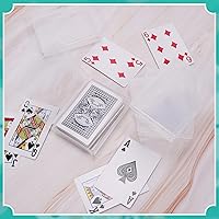 Vista 6 de Paquete de 12 cajas transparentes, cajas de plástico para tarjetas