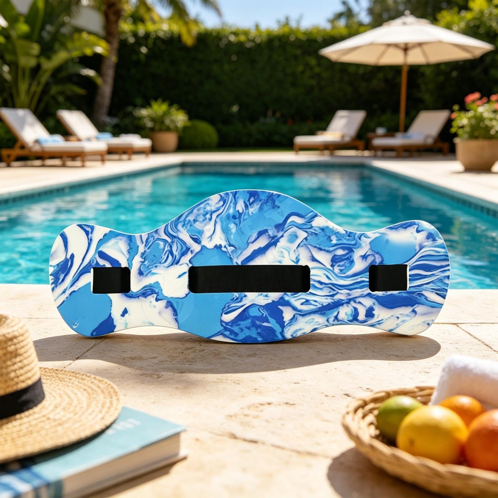 Schwimmgürtel für Erwachsene – Aquatic Fitness Schwimm-Trainingshilfe – Schwimm-Auftriebsgürtel | für Anfänger, Erwachsene, Damen, Herren, See, Fluss, Meer, Strand, Outdoor