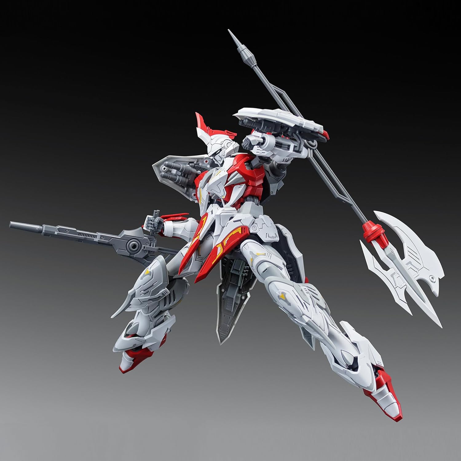 SNAA 1/144 Model Kit Mech - The Round Table Knights Soul Spear Lamorak - 6.3''/Mecha Model Kit Articulated Figures Assembled Mode,Age 15 and Above