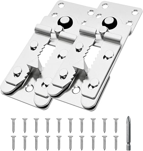 Paquete de 2 tornillos conectores seccionales de sofá, conectores de sofá resistentes para seccionales, abrazaderas de sofá para hacer estancias