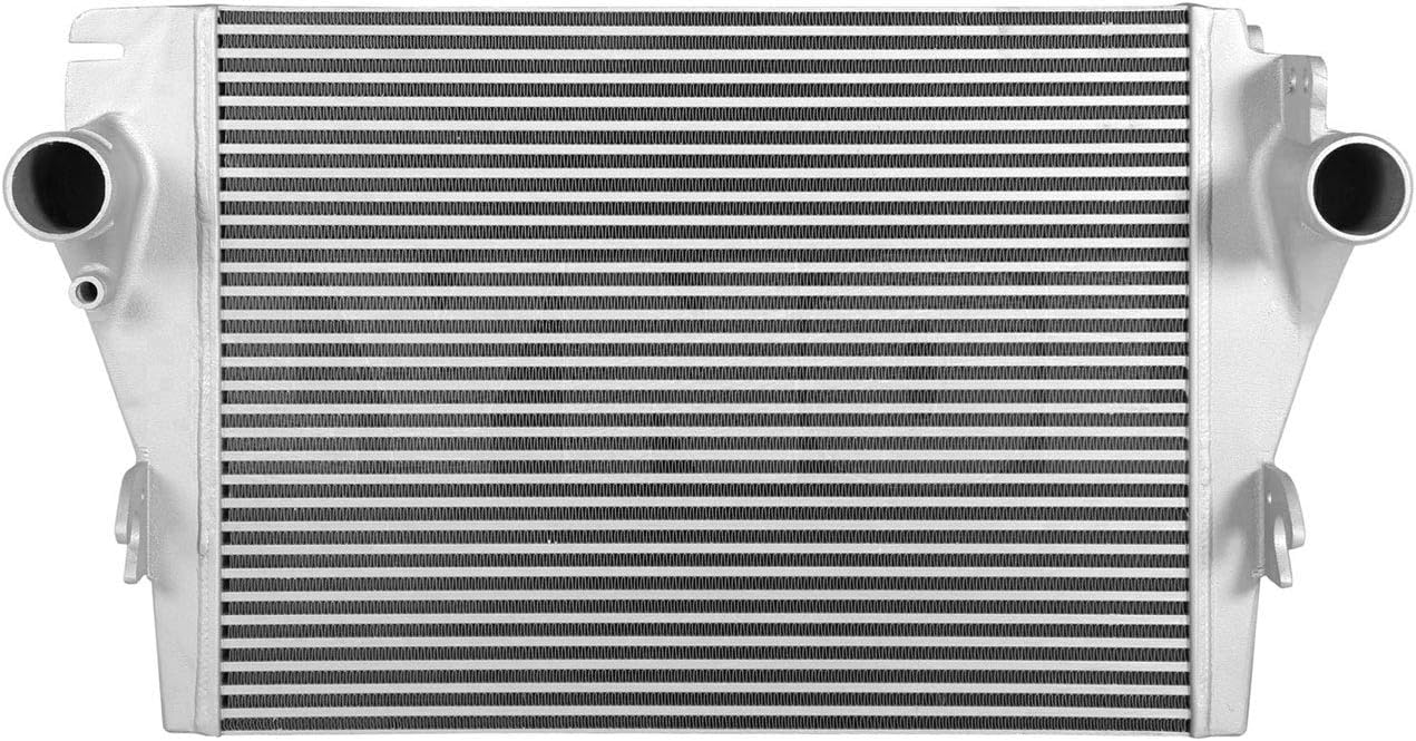 Intercooler for Freightliner M2 M2 100 M2 106 M2 112-2008 & Newer - With Extra 1" Port on Driver Side Tank - OE# 0133030000 QL