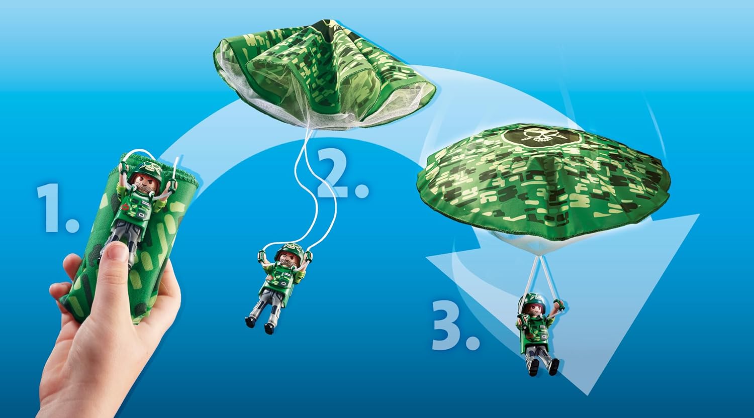 Playmobil Police Parachute Search