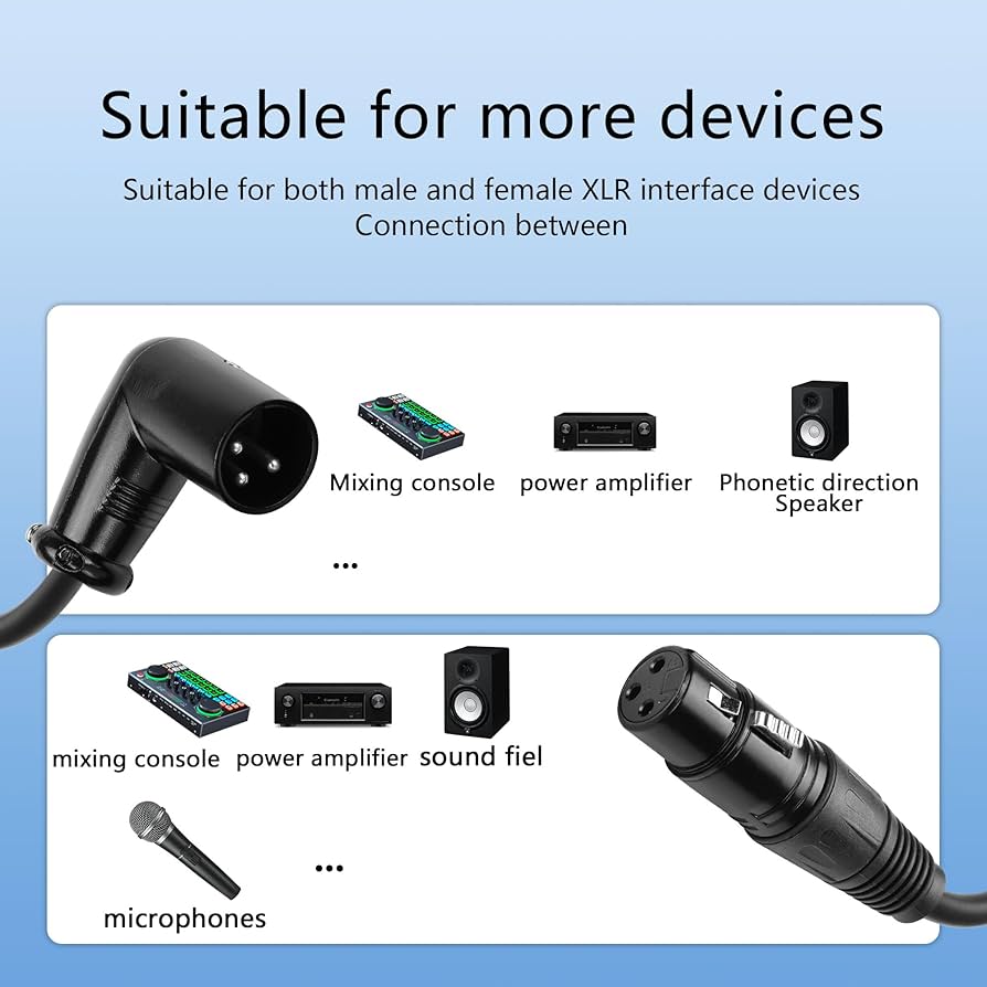 カールson Amazon.com: CERRXIAN XLR Microphone Coiled Cable,Male to