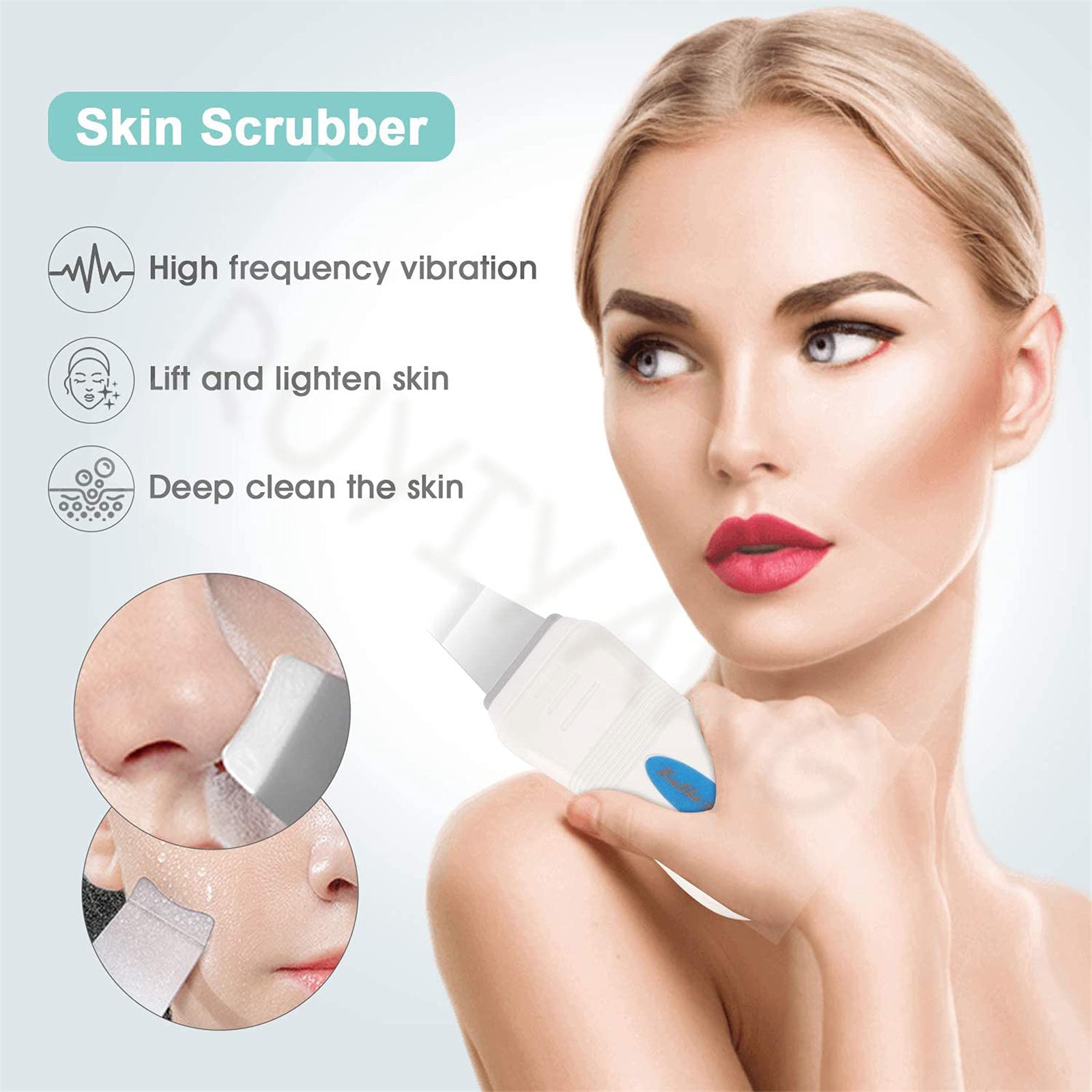 5 En 1 Machine De Microdermabrasion Diamant Machine De Rajeunissement De Peau Nettoyage Facia Équipement De Salon De Beauté Pour Le Visage Pour Nti-Âge Pour Enlèvement De Rides