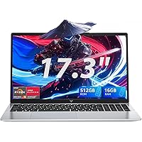 ACEMAGIC Notebook 17.3 Pollici Con 4 nuclei Processore 4300U,Fino a 3,7GHz,5500Mah,Pc