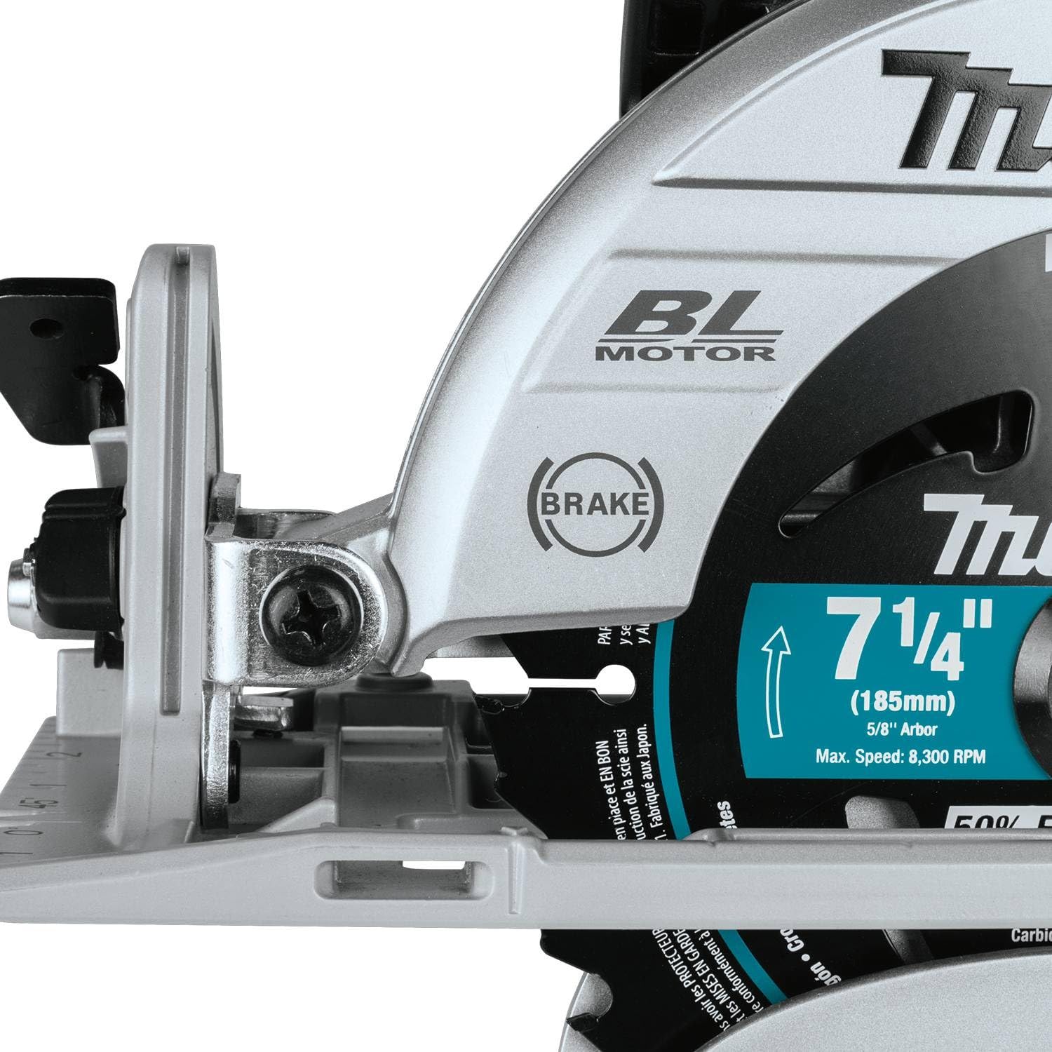 Makita XSR01Z Brushless Circular Saw - Cordless Power -5 Makita XSR01Z Brushless Circular Saw - Cordless Power -5
