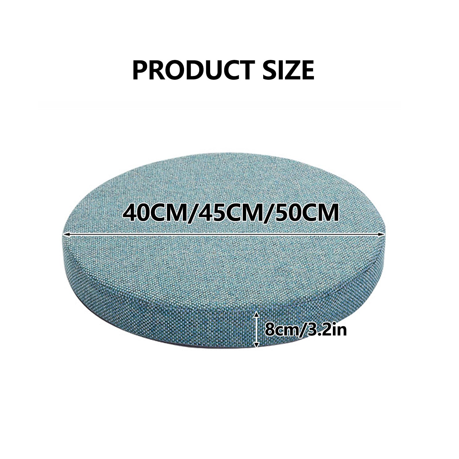 Cuscini rotondi 40/45/50 cm per sedie ispessite antiscivolo in schiuma per sedie da giardino in stile country linum cuscini per mobili da esterno accessori