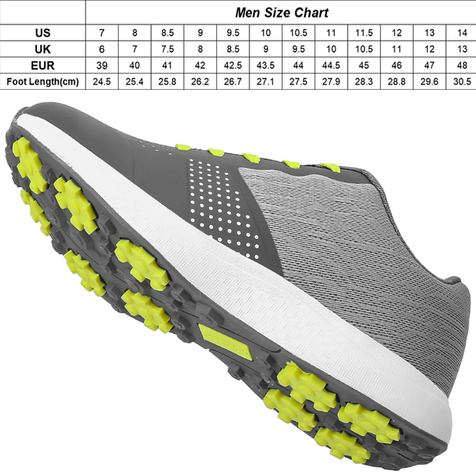 SDEQA Golfschuhe für Herren wasserdichte Professionelle Golfschuhe Turnschuhe atmungsaktive Für Den Outdoor- Und Indoor-Golf-Training