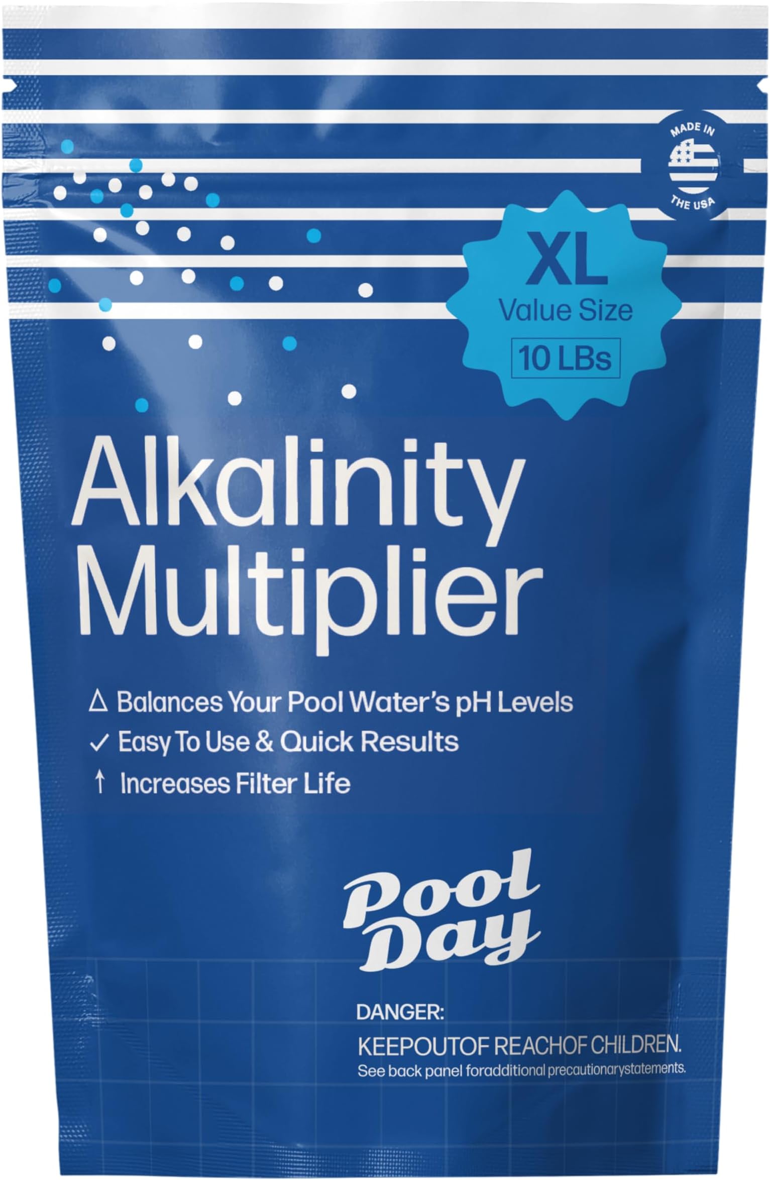 Leslie's Alkalinity Up Swimming Pool Total Alkalinity Increaser 100 Sodium