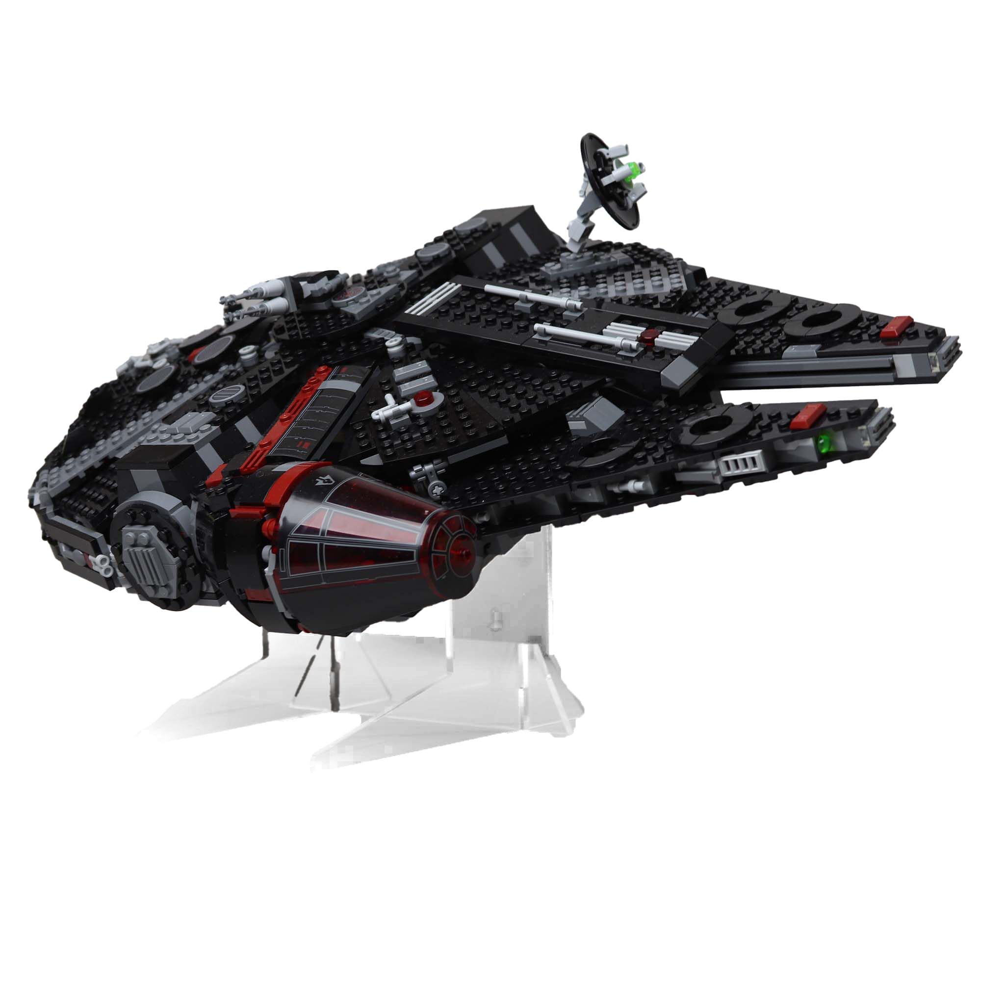 Brick Nest Acrylic Display Stand for Lego Dark Falcon 75389