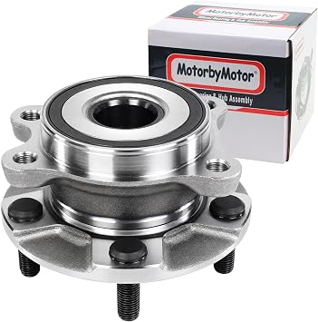 MotorbyMotor 513258 Front Wheel Bearing Hub Assembly with ABS 5 Lugs Fits for 2006-2018 Toyota Rav4, 2016-2020 Toyota Mirai, 2011-2016 Scion TC Manual Transmission Only