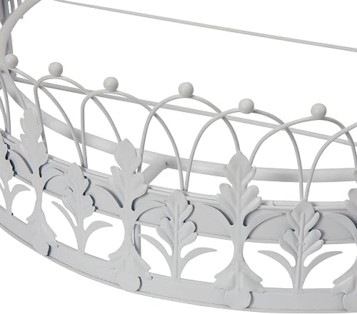 Miniatura 5 de Creative Co-Op Cortina decorativa de metal o corona de toldo