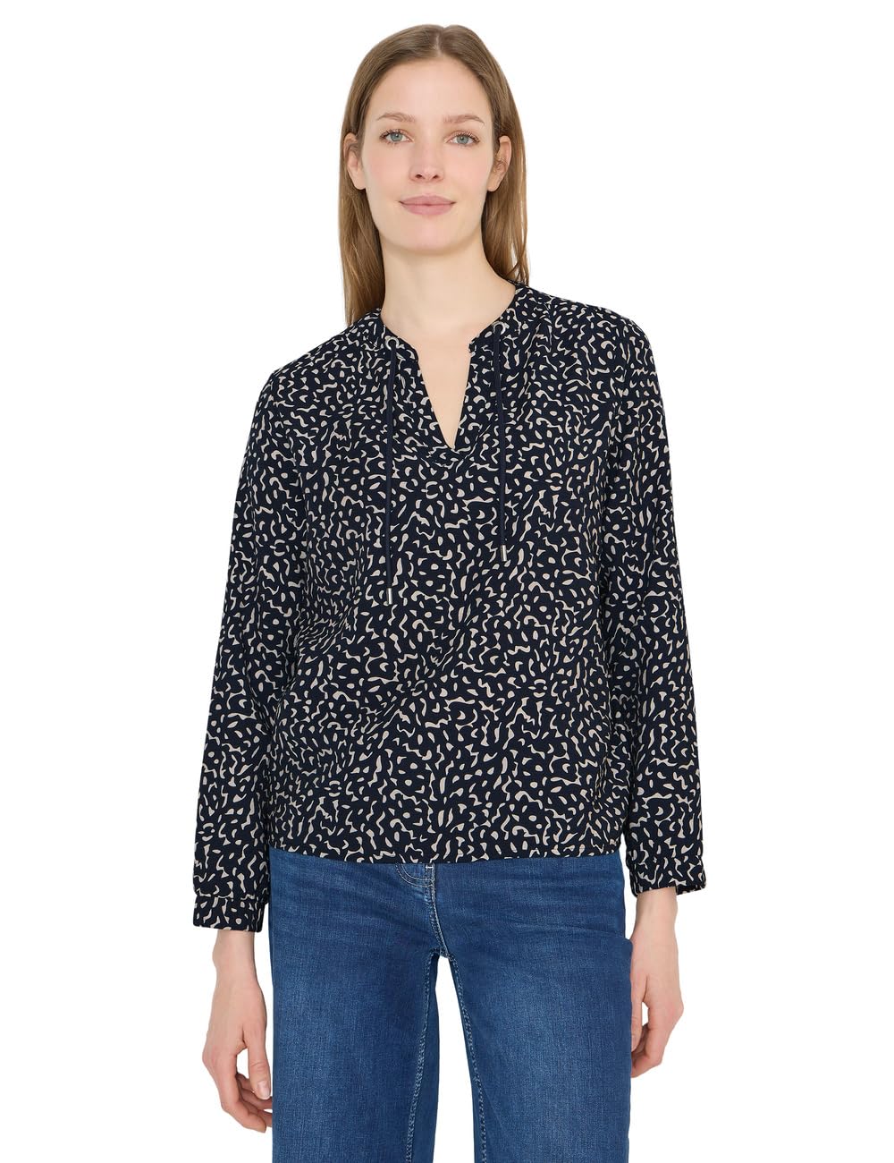 Cecil Damen Damen Sportive Bluse Sportive Bluse (1er Pack)