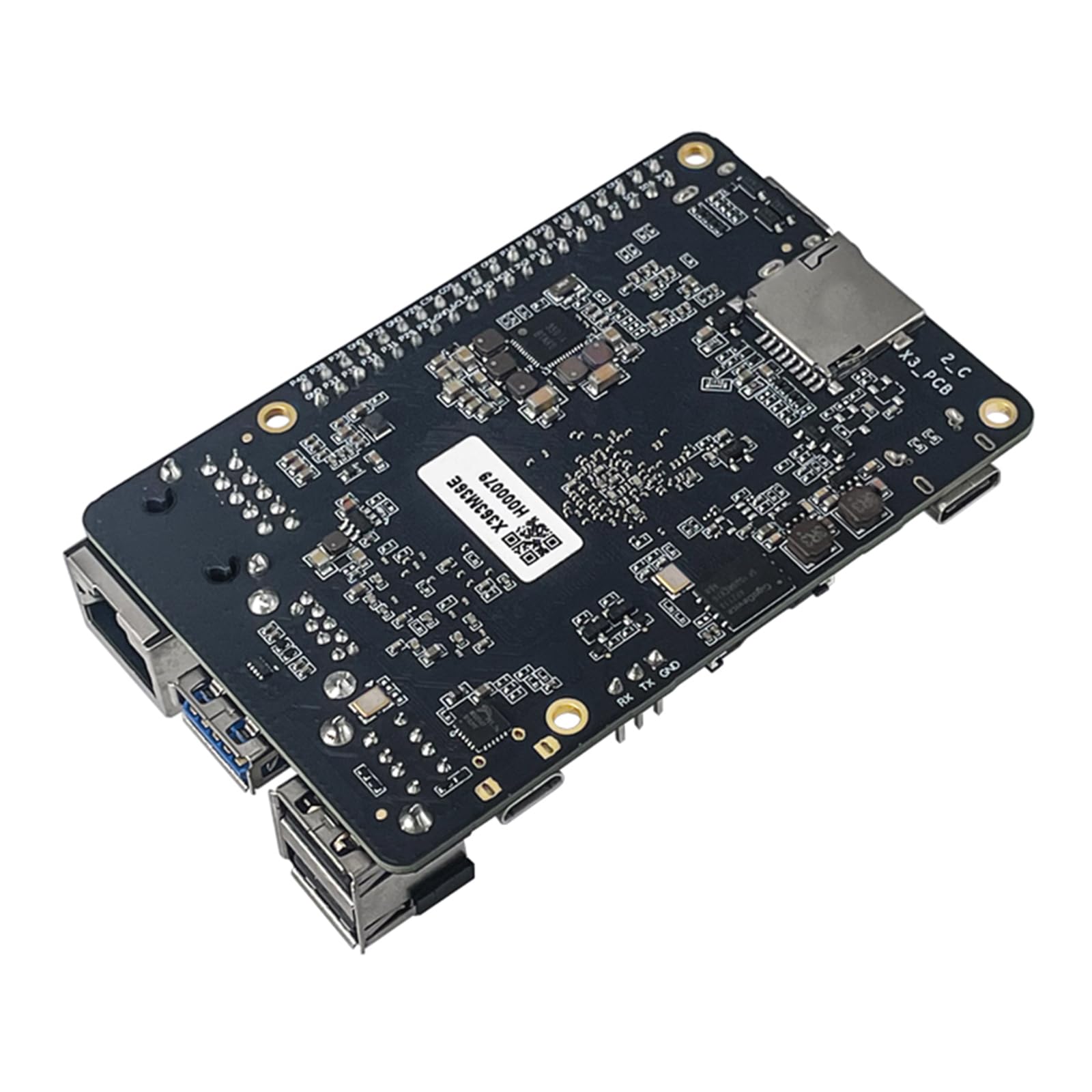 WayPonDEV D-Robotics RDK X3 AI Robot Development Board Kit Quad-Core Cortex-A53 5TOPS BPU 2GB/4GB LPDDR4, compatibile con Raspberry Pi, per lo sviluppo di robotica AI ROS Deep Learning (4 GB, kit