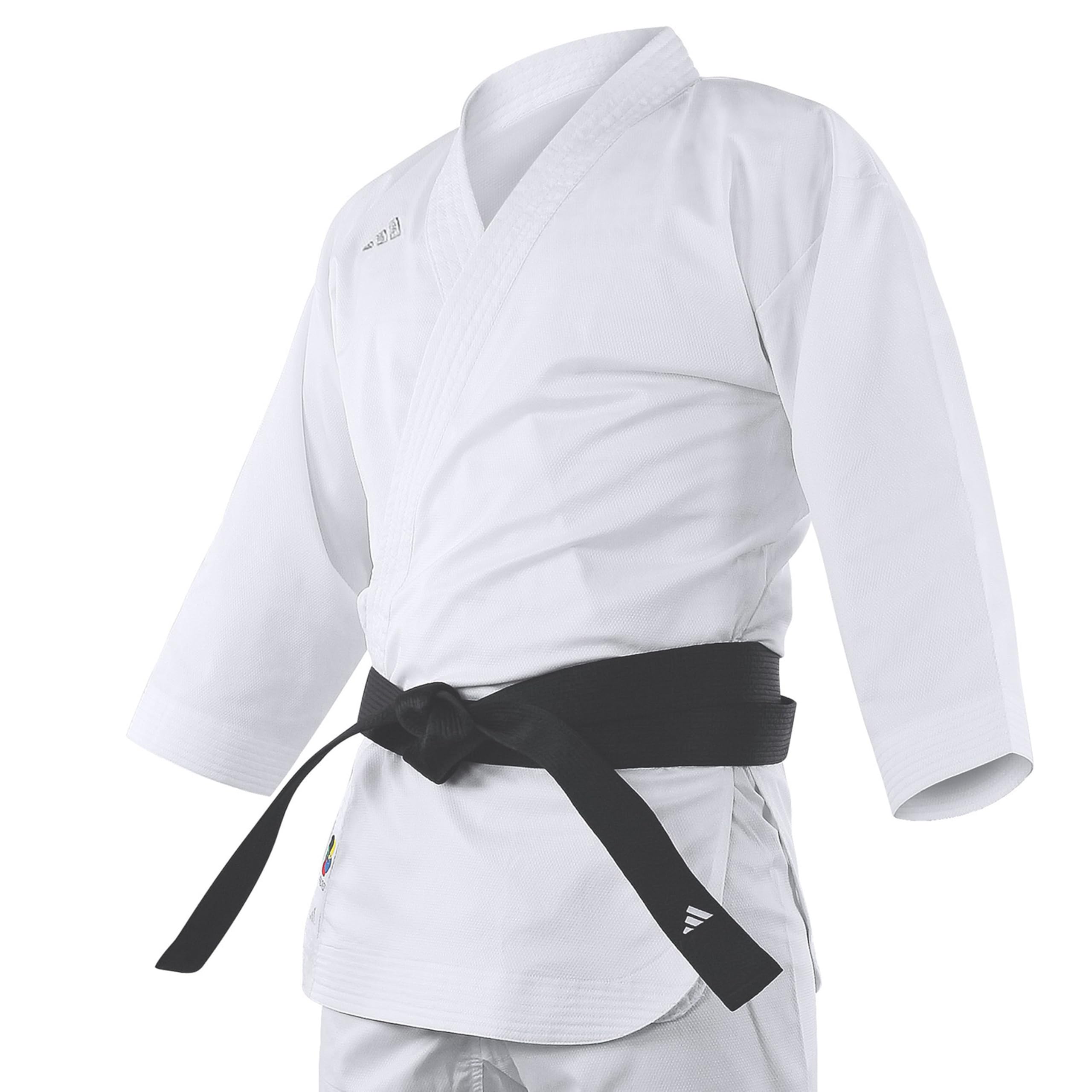 adidas Kimono de Karaté Adizero (Couleur : Blanc - Taille : 170)