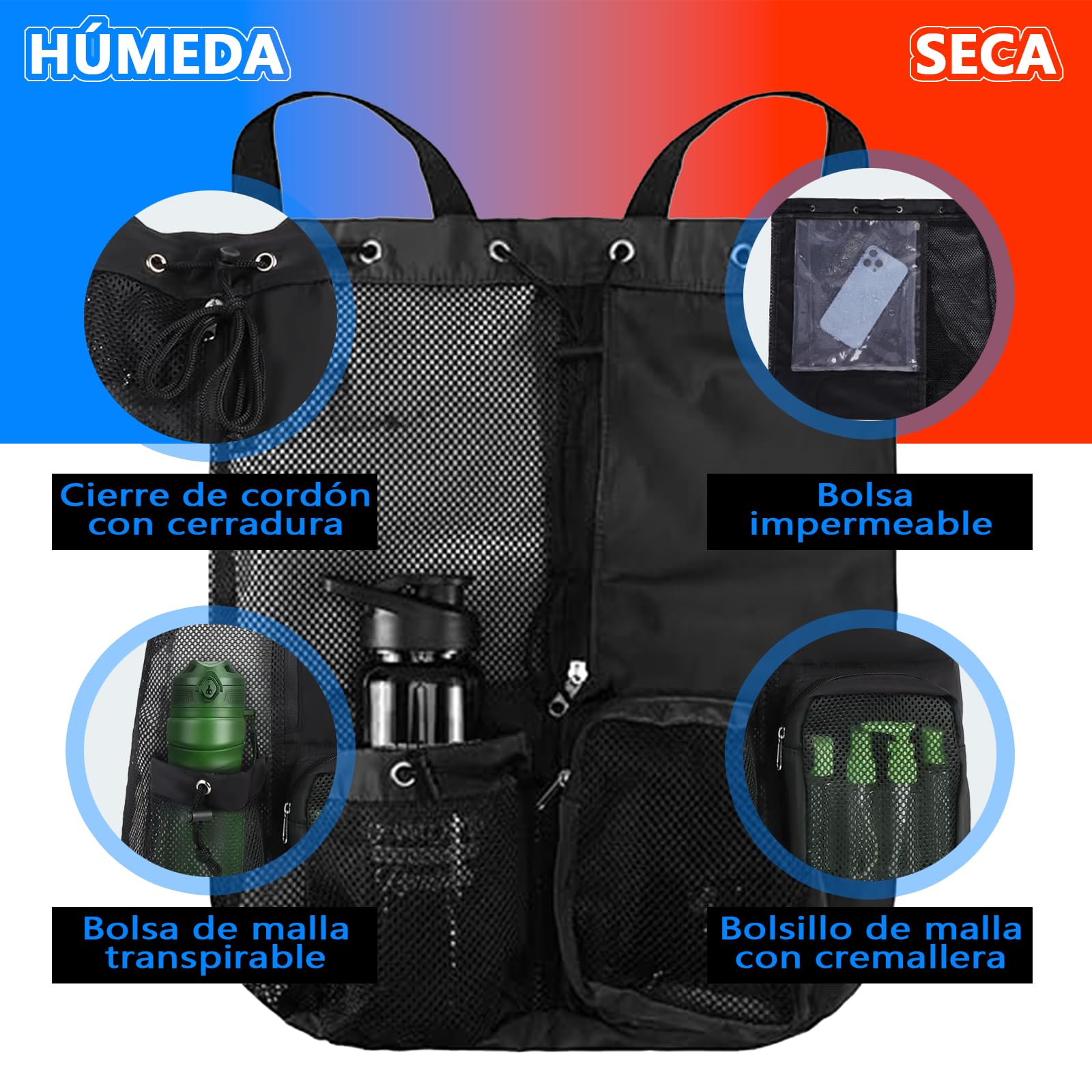 Mochila Bolsas De Piscina Amazon Mochila Natacion Decathlon