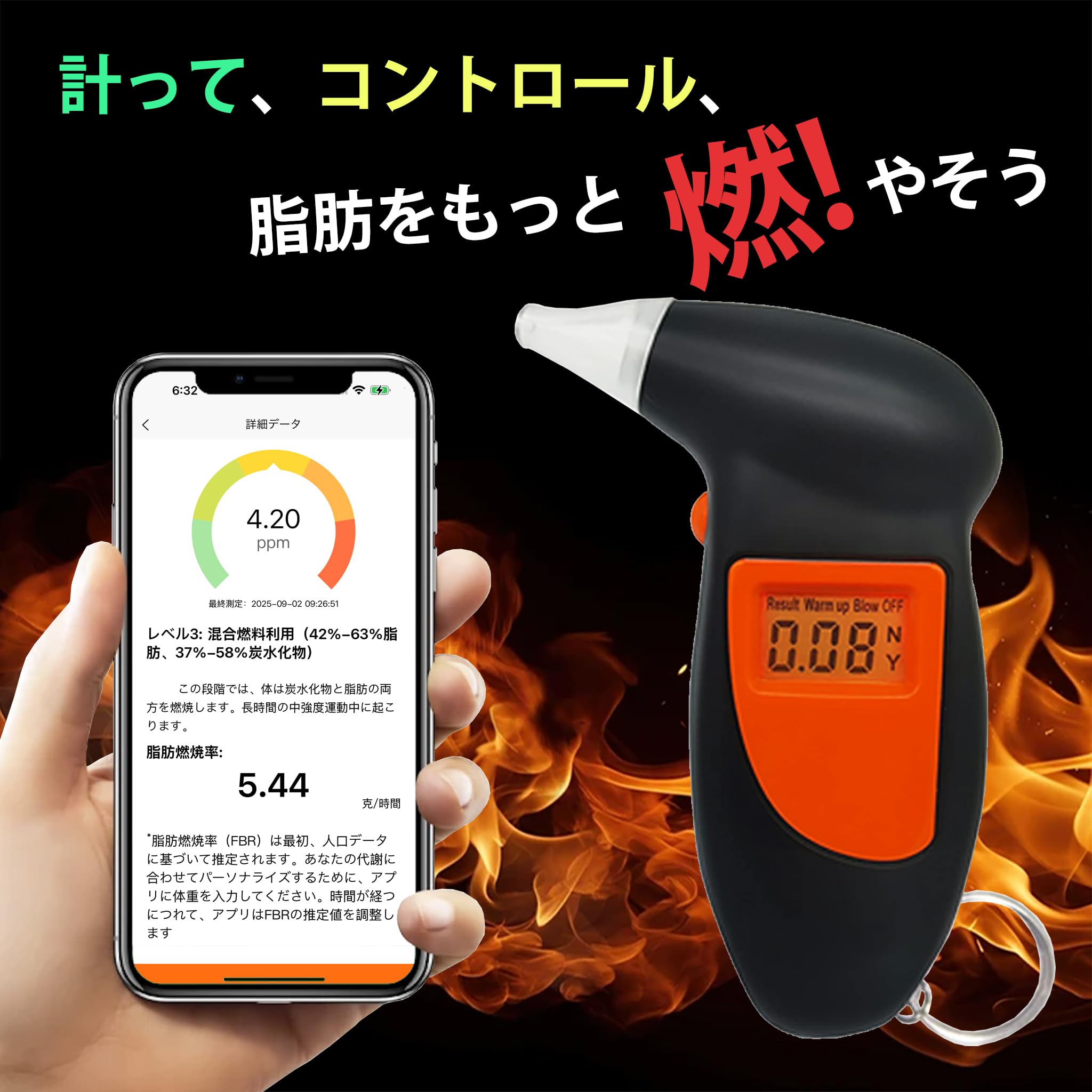 Amazon.co.jp: reflex 無線 スマート ケトン体 チェッカー｜2×1.5V