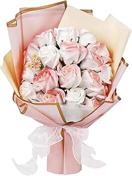 ソープフラワー薔薇 お誕生日 ・記念日 プレゼント 花束 Amazon｜ソープフラワー 花束 母の日ギフト 誕生日や退職祝いに最適